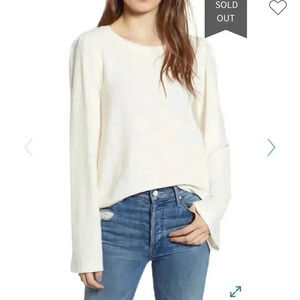 Texture & Thread by Madewell Puff ShoulderTop L